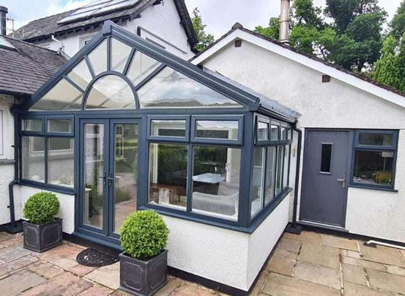 uPVC Conservatory Spraying